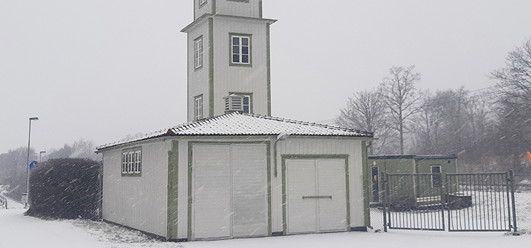 Dörby f.d. brandstation efter renovering. 