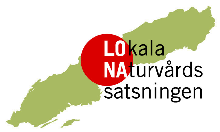 Logotyp för LONA, lokala naturvårdssatsningar