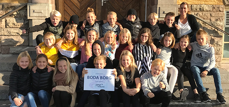 Vasaskolan 5A, förstaprisvinnare i På egna ben 2019