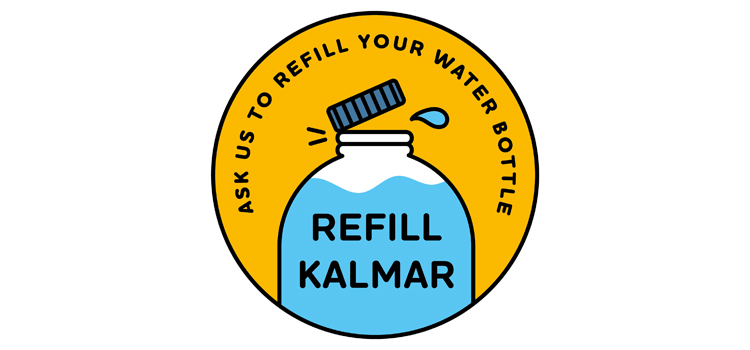 Bild på dekalen för "Kalmar refill"