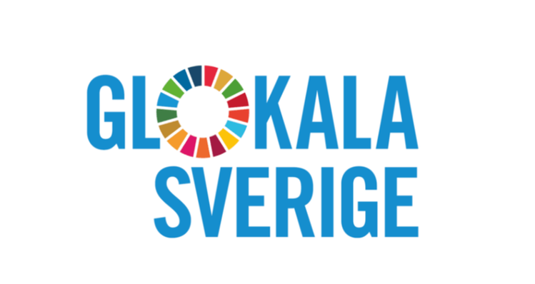 Logotype för Glokala Sverige – Agenda 2030 i kommuner och regioner